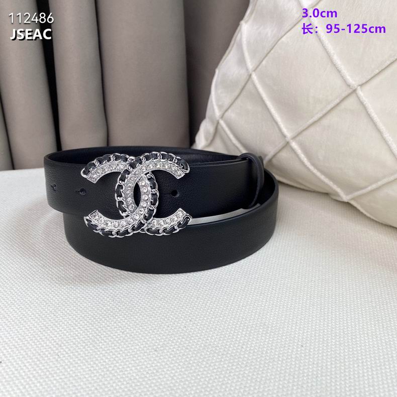 Chanel belt 30mmX95-125cm 8L (1)